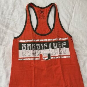 47 Brand Miami Hurricanes Tank Top